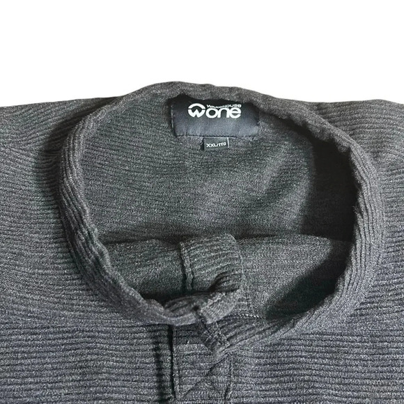 Rib knit  sweater,cotton blend ,Warehouse One sweater, men XXL. Like new, - Picture 7 of 13